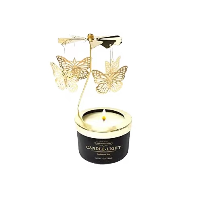 Candle Souvenir - Вращающийся подсвечник для весеннего декора, ароматические
