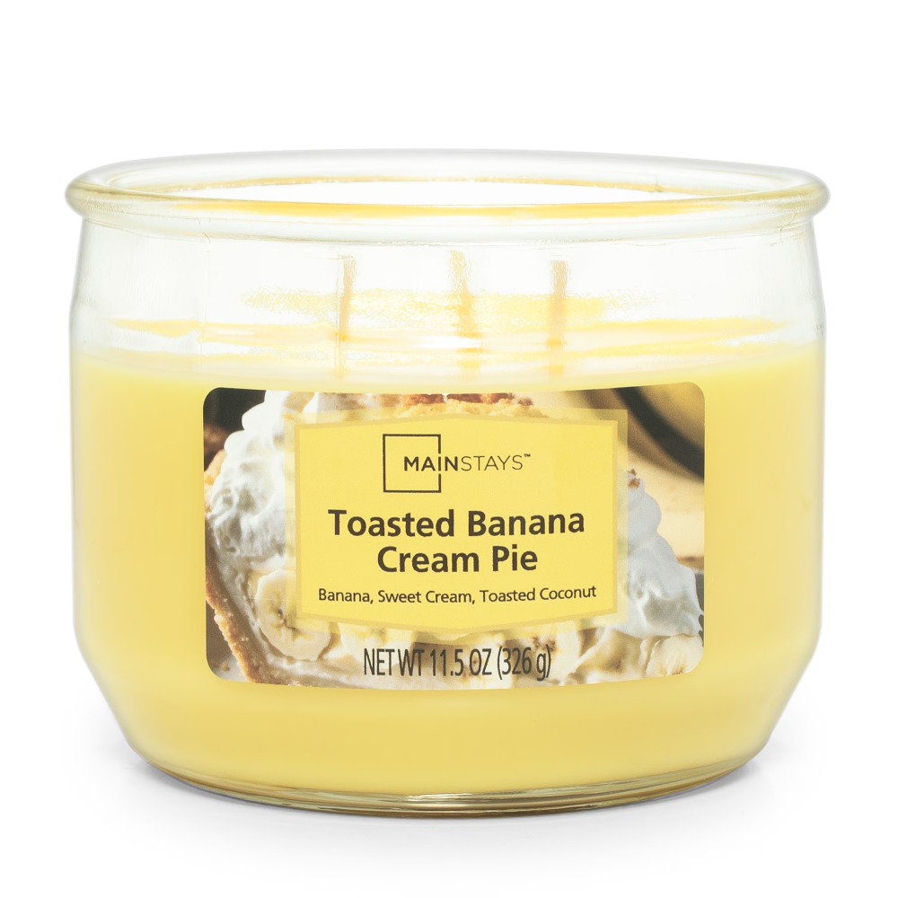 Candle Souvenir - Ароматическая свеча с ароматом тостированного бананового