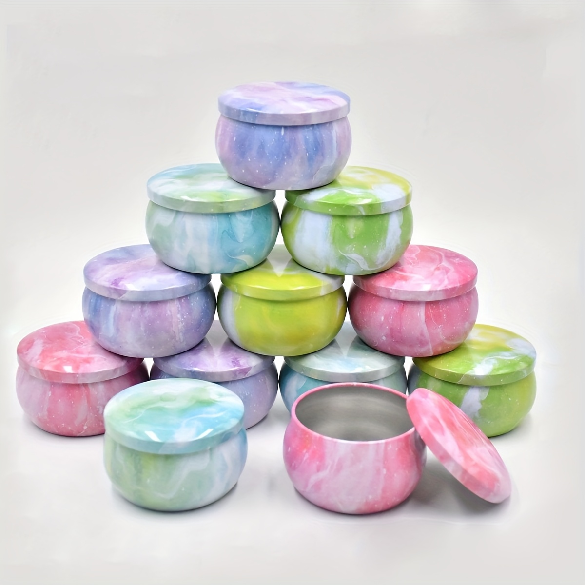 Candle Making Supplies Jars - Металлические пустые баночки для свечей с
