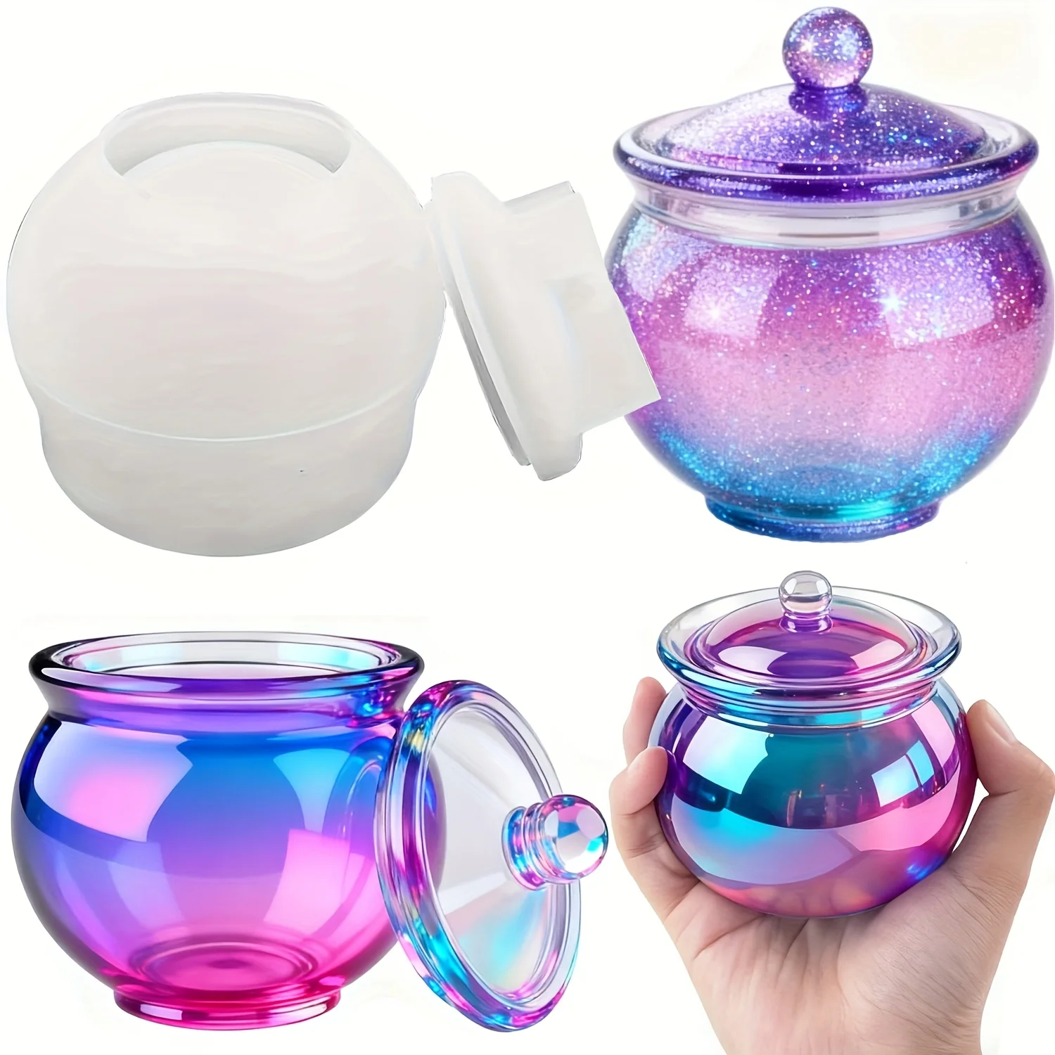 Candle Souvenir - 1 комплект круглых форм для банок