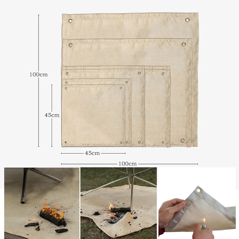 Огнеупорный коврик для кемпинг – обзор и цена Heat Resistant Mat