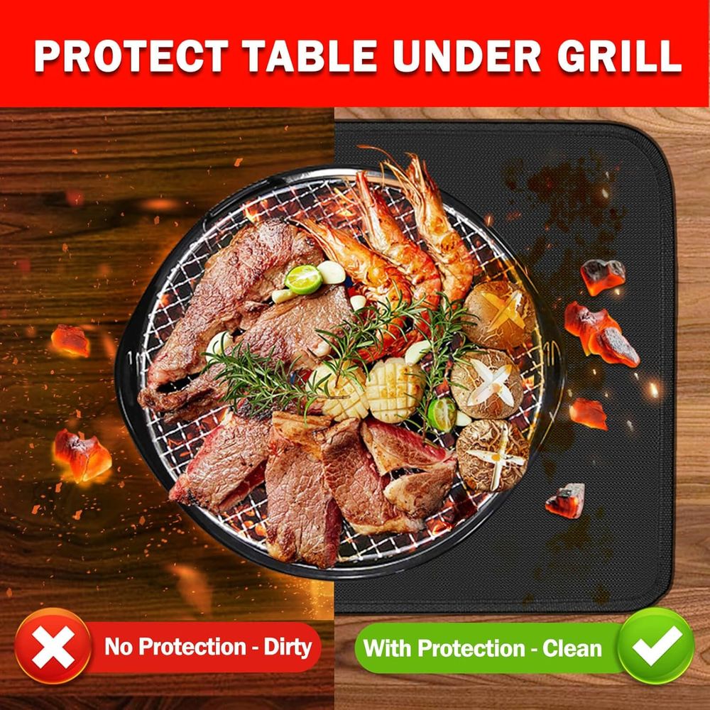 Коврик для гриля 15 x 18 дюймо – обзор и цена Heat Resistant Mat