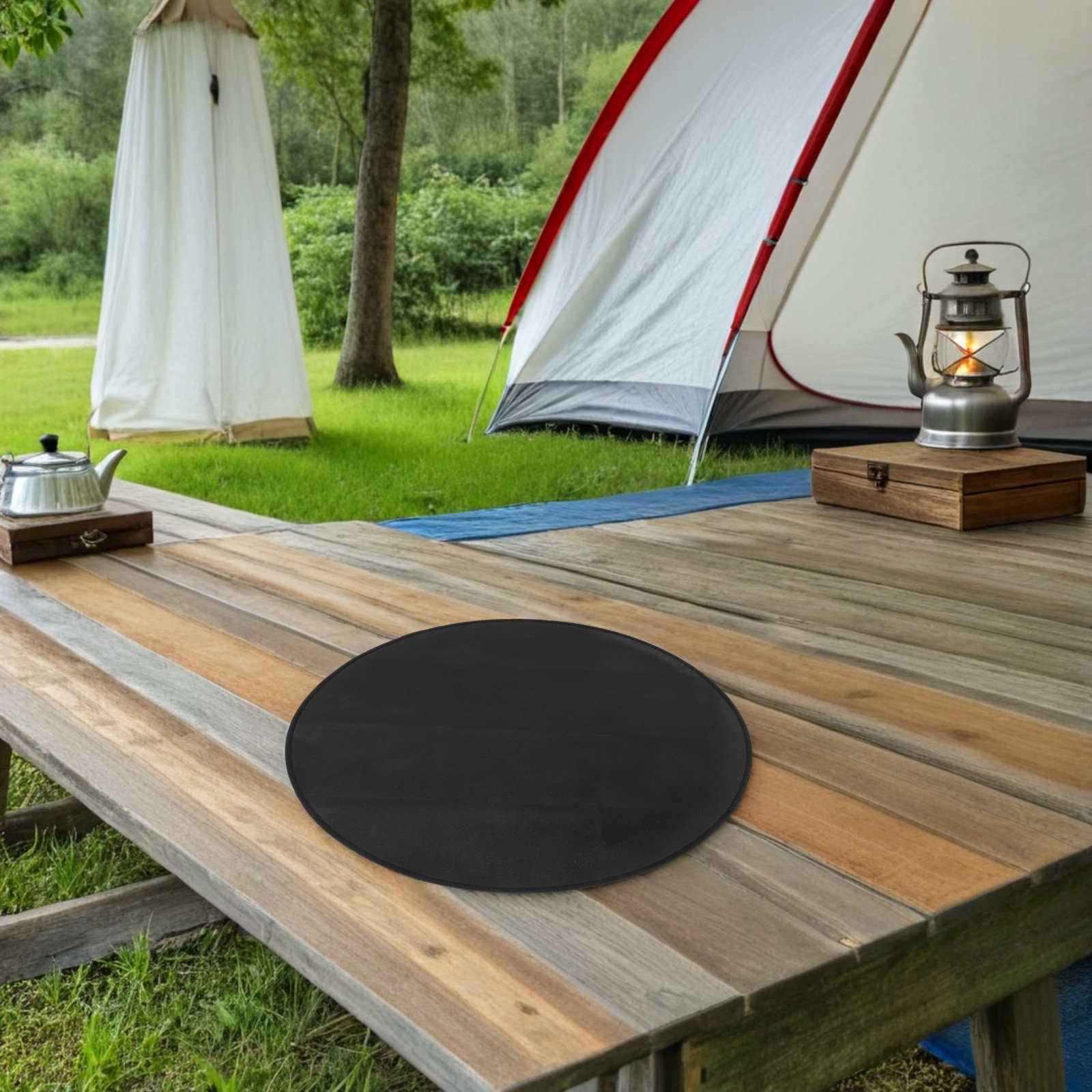 Круглый огнеупорный коврик для – обзор и цена Heat Resistant Mat